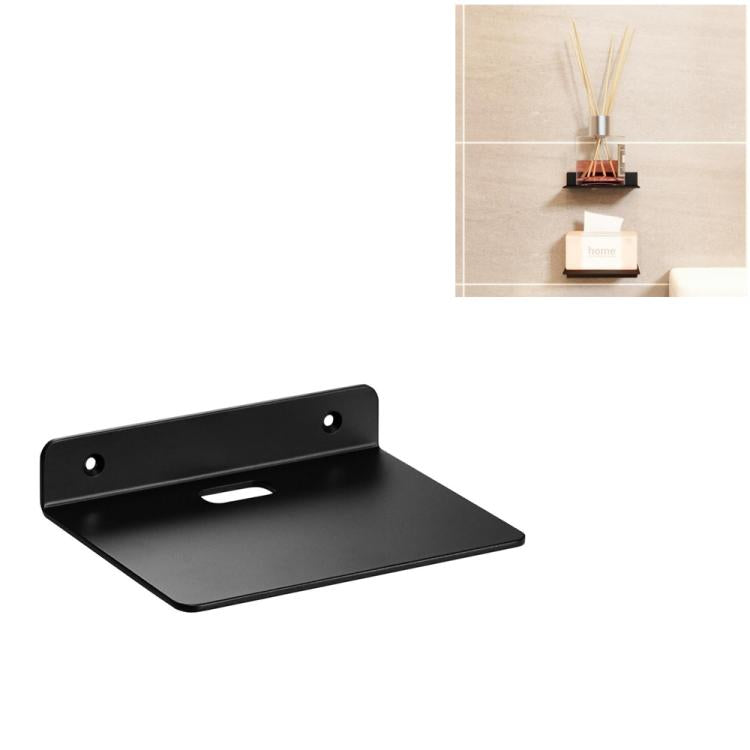 Kệ lưu trữ vuông acrylic nhỏ treo tường, giá trưng bày, gói đơn, 2 cái/gói