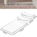 Bộ đệm chống trượt bảo vệ đồ nội thất acrylic trong suốt, bộ đơn/gói, bộ đôi/gói