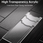 Bộ đệm chống trượt bảo vệ đồ nội thất acrylic trong suốt, bộ đơn/gói, bộ đôi/gói