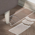 Bộ đệm chống trượt bảo vệ đồ nội thất acrylic trong suốt, bộ đơn/gói, bộ đôi/gói