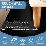 Bộ đệm bảo vệ chống trượt bằng acrylic trong suốt điều chỉnh được cho đồ nội thất, bộ đơn/gói, bộ đôi/gói