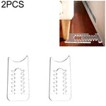 Bộ đệm bảo vệ chống trượt bằng acrylic trong suốt điều chỉnh được cho đồ nội thất, bộ đơn/gói, bộ đôi/gói
