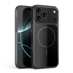 Ốp lưng điện thoại PC trong suốt chống sốc từ tính, dành cho iPhone 17 Pro Max, dành cho iPhone 17 Pro