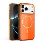 Ốp lưng điện thoại PC trong suốt chống sốc từ tính, dành cho iPhone 17 Pro Max, dành cho iPhone 17 Pro
