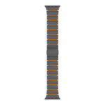 Dây đồng hồ hợp kim titan silicone một hạt khóa nam châm, dành cho Apple Watch 46mm / 49mm / 45mm / 44mm, dành cho Apple Watch 42mm / 41mm / 40mm / 38mm
