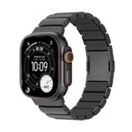 Dây đồng hồ hợp kim titan silicone một hạt khóa nam châm, dành cho Apple Watch 46mm / 49mm / 45mm / 44mm, dành cho Apple Watch 42mm / 41mm / 40mm / 38mm