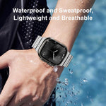 Dây đồng hồ hợp kim titan silicone một hạt khóa nam châm, dành cho Apple Watch 46mm / 49mm / 45mm / 44mm, dành cho Apple Watch 42mm / 41mm / 40mm / 38mm