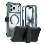 Ốp lưng điện thoại acrylic phủ toàn bộ có nam châm kèm kẹp sau, dành cho iPhone 17 Pro Max, dành cho iPhone 17 Pro, dành cho iPhone 17, dành cho iPhone Air, dành cho iPhone 16 Pro Max, dành cho iPhone 16 Pro