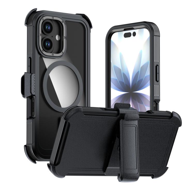 Ốp lưng điện thoại acrylic phủ toàn bộ có nam châm kèm kẹp sau, dành cho iPhone 17 Pro Max, dành cho iPhone 17 Pro, dành cho iPhone 17, dành cho iPhone Air, dành cho iPhone 16 Pro Max, dành cho iPhone 16 Pro