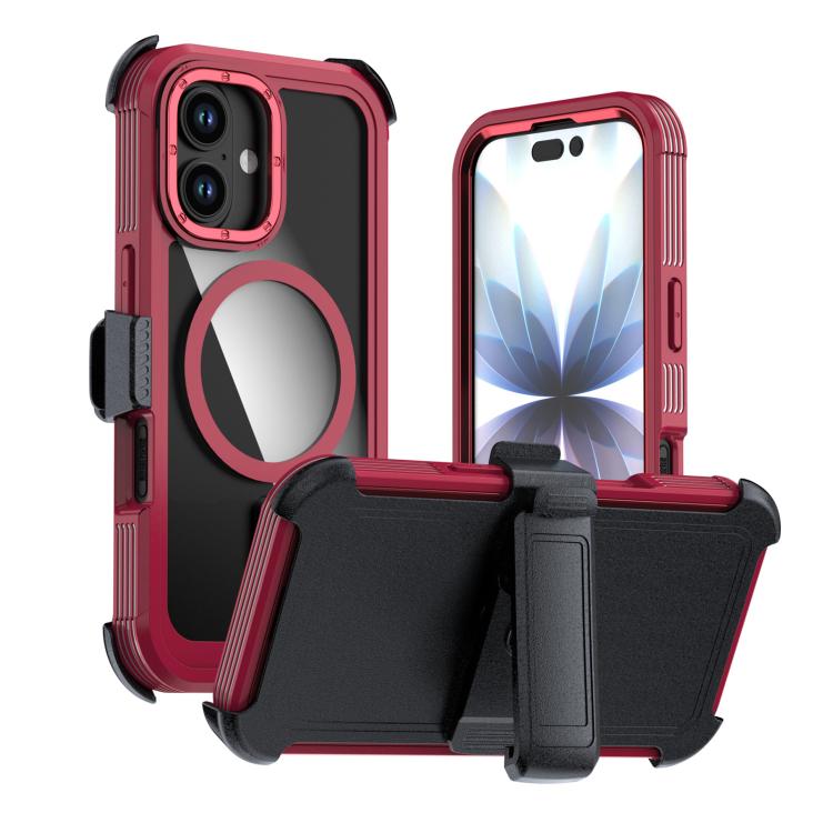 Ốp lưng điện thoại acrylic phủ toàn bộ có nam châm kèm kẹp sau, dành cho iPhone 17 Pro Max, dành cho iPhone 17 Pro, dành cho iPhone 17, dành cho iPhone Air, dành cho iPhone 16 Pro Max, dành cho iPhone 16 Pro