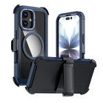 Ốp lưng điện thoại acrylic phủ toàn bộ có nam châm kèm kẹp sau, dành cho iPhone 17 Pro Max, dành cho iPhone 17 Pro, dành cho iPhone 17, dành cho iPhone Air, dành cho iPhone 16 Pro Max, dành cho iPhone 16 Pro