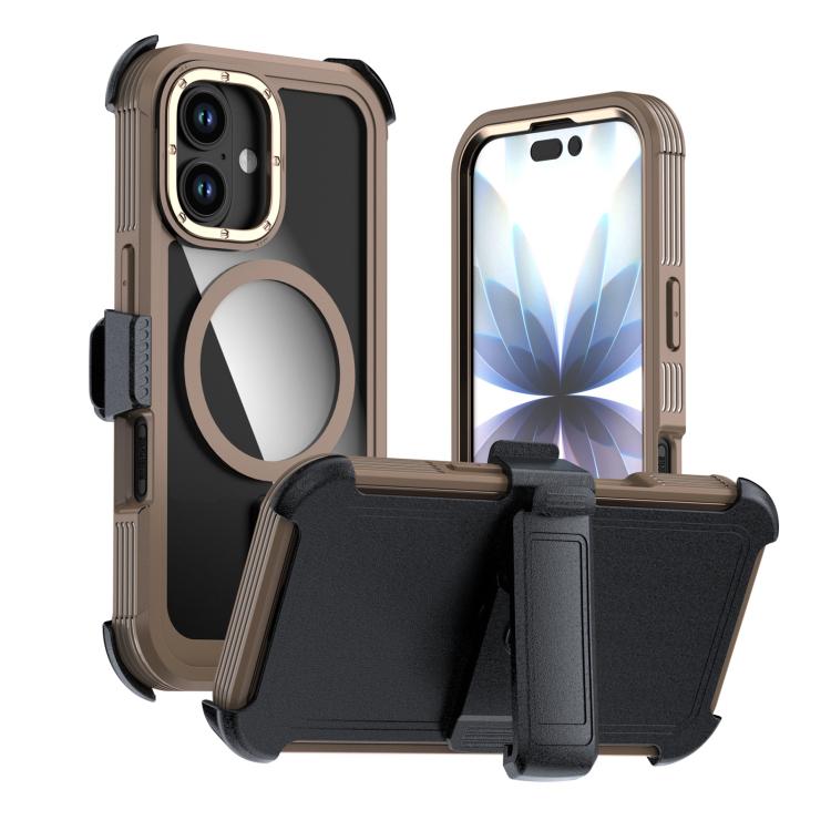 Ốp lưng điện thoại acrylic phủ toàn bộ có nam châm kèm kẹp sau, dành cho iPhone 17 Pro Max, dành cho iPhone 17 Pro, dành cho iPhone 17, dành cho iPhone Air, dành cho iPhone 16 Pro Max, dành cho iPhone 16 Pro