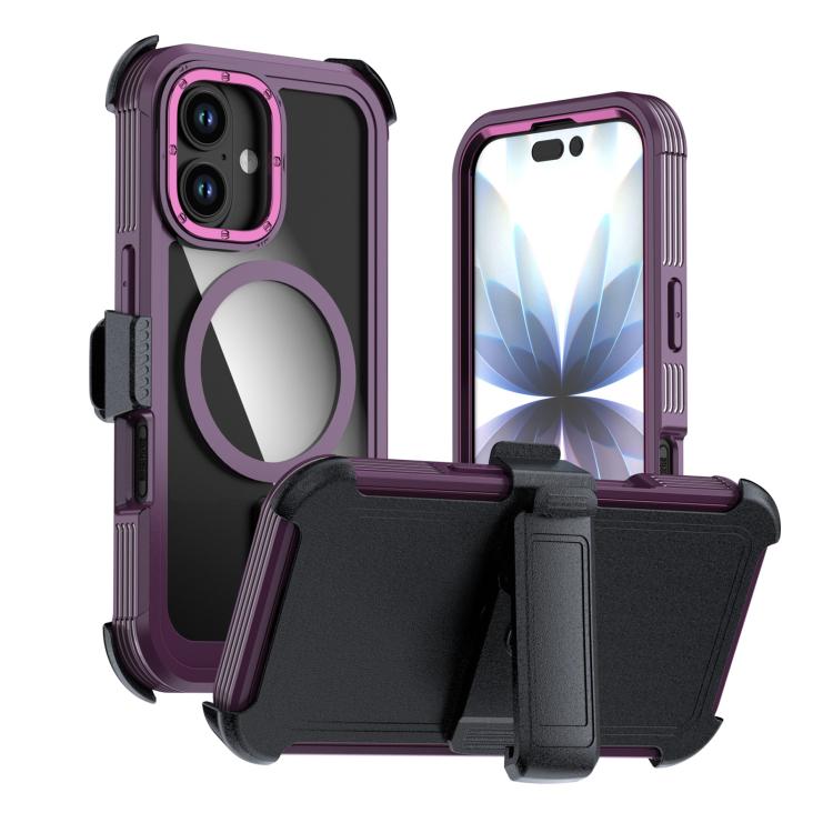 Ốp lưng điện thoại acrylic phủ toàn bộ có nam châm kèm kẹp sau, dành cho iPhone 17 Pro Max, dành cho iPhone 17 Pro, dành cho iPhone 17, dành cho iPhone Air, dành cho iPhone 16 Pro Max, dành cho iPhone 16 Pro