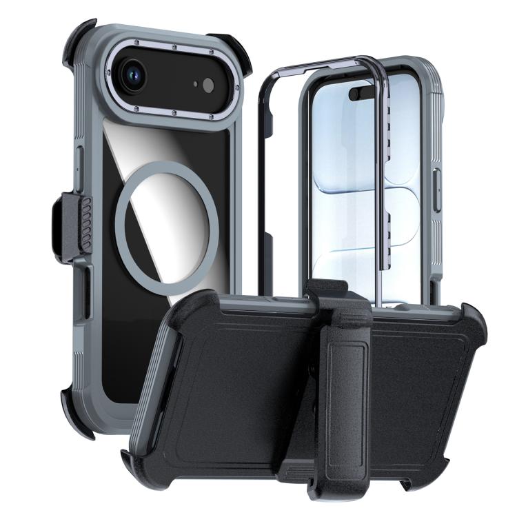 Ốp lưng điện thoại acrylic phủ toàn bộ có nam châm kèm kẹp sau, dành cho iPhone 17 Pro Max, dành cho iPhone 17 Pro, dành cho iPhone 17, dành cho iPhone Air, dành cho iPhone 16 Pro Max, dành cho iPhone 16 Pro