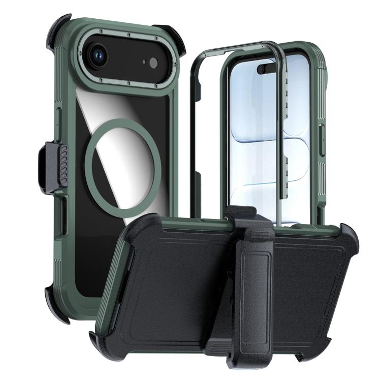 Ốp lưng điện thoại acrylic phủ toàn bộ có nam châm kèm kẹp sau, dành cho iPhone 17 Pro Max, dành cho iPhone 17 Pro, dành cho iPhone 17, dành cho iPhone Air, dành cho iPhone 16 Pro Max, dành cho iPhone 16 Pro