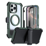 Ốp lưng điện thoại acrylic phủ toàn bộ có nam châm kèm kẹp sau, dành cho iPhone 17 Pro Max, dành cho iPhone 17 Pro, dành cho iPhone 17, dành cho iPhone Air, dành cho iPhone 16 Pro Max, dành cho iPhone 16 Pro
