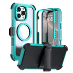 Ốp lưng điện thoại acrylic phủ toàn bộ có nam châm kèm kẹp sau, dành cho iPhone 17 Pro Max, dành cho iPhone 17 Pro, dành cho iPhone 17, dành cho iPhone Air, dành cho iPhone 16 Pro Max, dành cho iPhone 16 Pro