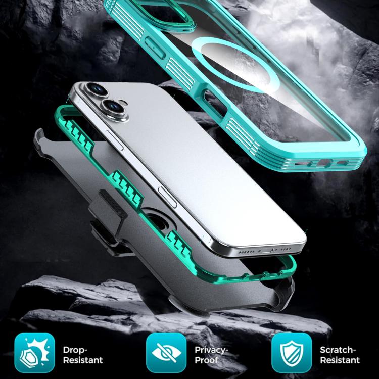 Ốp lưng điện thoại acrylic phủ toàn bộ có nam châm kèm kẹp sau, dành cho iPhone 16 Plus, dành cho iPhone 16, dành cho iPhone 15 Pro Max, dành cho iPhone 15 Pro, dành cho iPhone 15 Plus / 14 Plus, dành cho iPhone 15