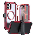 Ốp lưng điện thoại acrylic phủ toàn bộ có nam châm kèm kẹp sau, dành cho iPhone 16 Plus, dành cho iPhone 16, dành cho iPhone 15 Pro Max, dành cho iPhone 15 Pro, dành cho iPhone 15 Plus / 14 Plus, dành cho iPhone 15