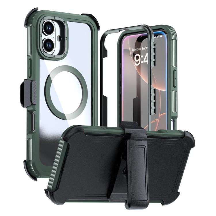 Ốp lưng điện thoại acrylic phủ toàn bộ có nam châm kèm kẹp sau, dành cho iPhone 16 Plus, dành cho iPhone 16, dành cho iPhone 15 Pro Max, dành cho iPhone 15 Pro, dành cho iPhone 15 Plus / 14 Plus, dành cho iPhone 15