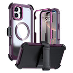 Ốp lưng điện thoại acrylic phủ toàn bộ có nam châm kèm kẹp sau, dành cho iPhone 16 Plus, dành cho iPhone 16, dành cho iPhone 15 Pro Max, dành cho iPhone 15 Pro, dành cho iPhone 15 Plus / 14 Plus, dành cho iPhone 15