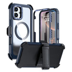 Ốp lưng điện thoại acrylic phủ toàn bộ có nam châm kèm kẹp sau, dành cho iPhone 16 Plus, dành cho iPhone 16, dành cho iPhone 15 Pro Max, dành cho iPhone 15 Pro, dành cho iPhone 15 Plus / 14 Plus, dành cho iPhone 15