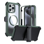 Ốp lưng điện thoại acrylic phủ toàn bộ có nam châm kèm kẹp sau, dành cho iPhone 16 Plus, dành cho iPhone 16, dành cho iPhone 15 Pro Max, dành cho iPhone 15 Pro, dành cho iPhone 15 Plus / 14 Plus, dành cho iPhone 15