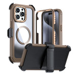 Ốp lưng điện thoại acrylic phủ toàn bộ có nam châm kèm kẹp sau, dành cho iPhone 16 Plus, dành cho iPhone 16, dành cho iPhone 15 Pro Max, dành cho iPhone 15 Pro, dành cho iPhone 15 Plus / 14 Plus, dành cho iPhone 15