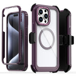 Ốp lưng điện thoại nam châm acrylic bảo vệ toàn diện có kẹp sau, dành cho iPhone 14 / 13, iPhone 14 Pro, iPhone 14 Pro Max, iPhone 13 Pro Max, iPhone 13 Pro, iPhone 12 / 12 Pro