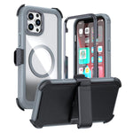 Ốp lưng điện thoại nam châm acrylic bảo vệ toàn diện có kẹp sau, dành cho iPhone 14 / 13, iPhone 14 Pro, iPhone 14 Pro Max, iPhone 13 Pro Max, iPhone 13 Pro, iPhone 12 / 12 Pro
