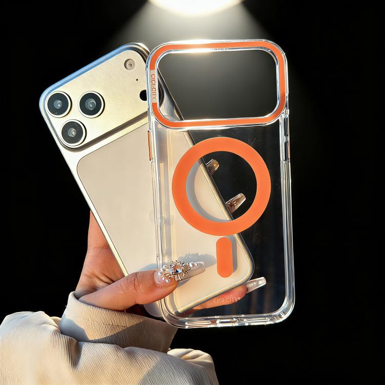 Ốp lưng điện thoại IMD trong suốt tự phục hồi từ tính CICI-CITY, dành cho iPhone 17 Pro Max, dành cho iPhone 17 Pro