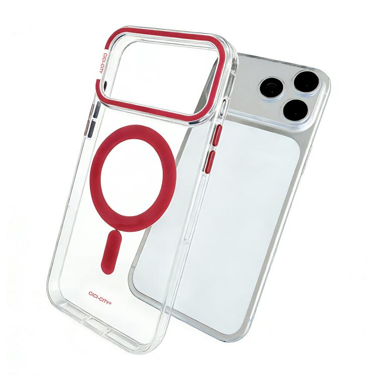 Ốp lưng điện thoại IMD trong suốt tự phục hồi từ tính CICI-CITY, dành cho iPhone 17 Pro Max, dành cho iPhone 17 Pro