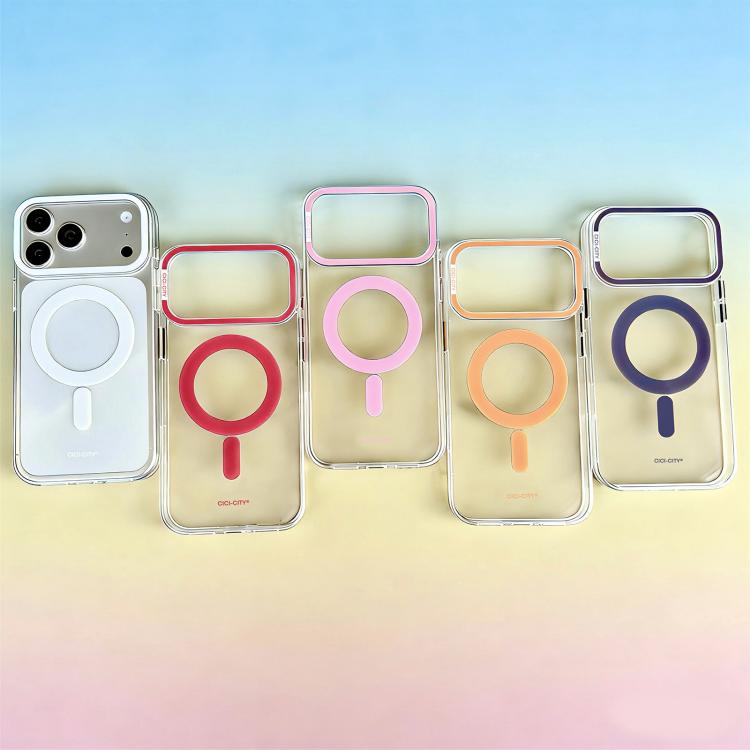 Ốp lưng điện thoại IMD trong suốt tự phục hồi từ tính CICI-CITY, dành cho iPhone 17 Pro Max, dành cho iPhone 17 Pro