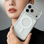 Ốp lưng điện thoại IMD trong suốt tự phục hồi từ tính CICI-CITY, dành cho iPhone 17 Pro Max, dành cho iPhone 17 Pro
