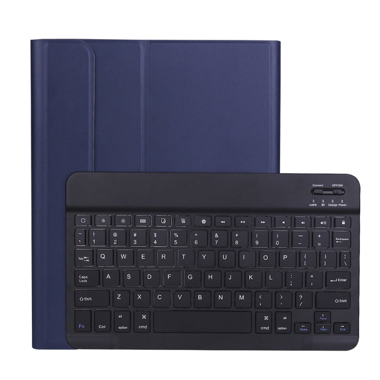A098B Ốp bảo vệ bàn phím Bluetooth siêu mỏng tháo rời TPU cho iPad Air 11 2024 / 2025 / Air 4 10.9 inch 2020, có giá đỡ & khe cắm bút, A098B