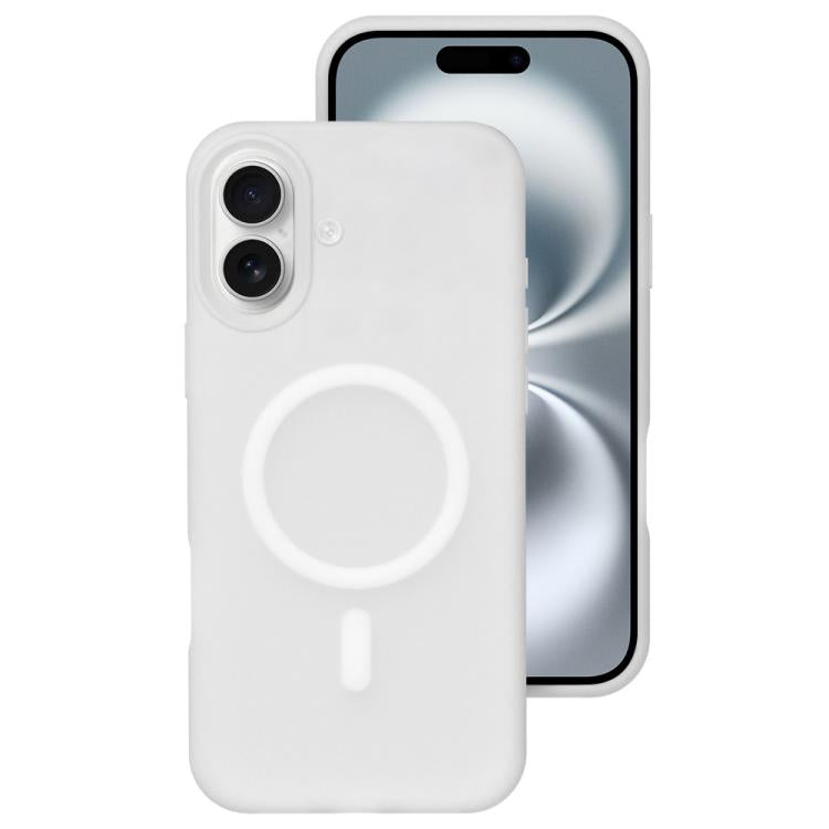 Ốp lưng điện thoại silicone lỏng từ tính màu trong suốt, thân thiện với da, dành cho iPhone 16, iPhone 15 Pro Max, iPhone 15 Pro, iPhone 15
