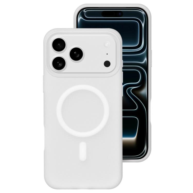 Ốp lưng điện thoại silicone lỏng từ tính màu trong suốt, thân thiện với da, dành cho iPhone 17 Pro Max, iPhone 17 Pro, iPhone 17, iPhone 16 Pro Max, iPhone 16 Pro