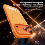 Ốp lưng điện thoại từ tính giả gốc hai màu có giá đỡ, dành cho iPhone 17 Pro Max, iPhone 17 Pro
