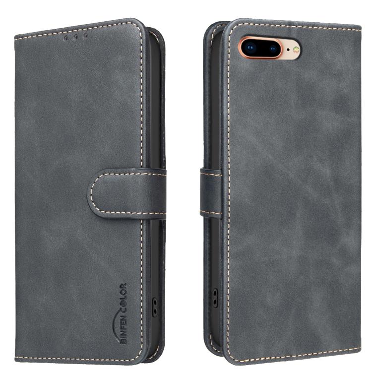 Ốp điện thoại da thuần chay vân da bê màu trơn chống RFID, Dành cho iPhone XS Max, Dành cho iPhone 6 Plus/7 Plus/8 Plus, Dành cho iPhone 6 / 7 / 8