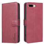 Ốp điện thoại da thuần chay vân da bê màu trơn chống RFID, Dành cho iPhone XS Max, Dành cho iPhone 6 Plus/7 Plus/8 Plus, Dành cho iPhone 6 / 7 / 8