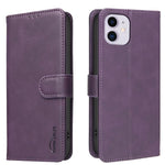 Ốp điện thoại da thuần chay vân da bê màu trơn chống RFID, Dành cho iPhone XS Max, Dành cho iPhone 6 Plus/7 Plus/8 Plus, Dành cho iPhone 6 / 7 / 8