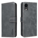 Ốp điện thoại da thuần chay vân da bê màu trơn chống RFID, Dành cho iPhone XS Max, Dành cho iPhone 6 Plus/7 Plus/8 Plus, Dành cho iPhone 6 / 7 / 8