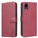 Ốp điện thoại da thuần chay vân da bê màu trơn chống RFID, Dành cho iPhone XS Max, Dành cho iPhone 6 Plus/7 Plus/8 Plus, Dành cho iPhone 6 / 7 / 8