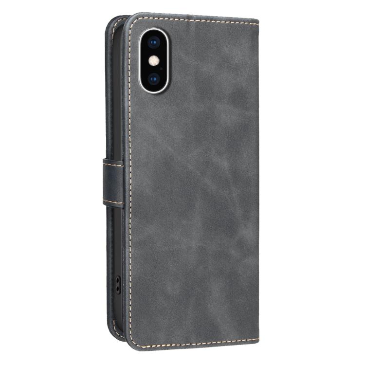 Ốp điện thoại da thuần chay vân da bê màu trơn chống RFID, Dành cho iPhone XS Max, Dành cho iPhone 6 Plus/7 Plus/8 Plus, Dành cho iPhone 6 / 7 / 8