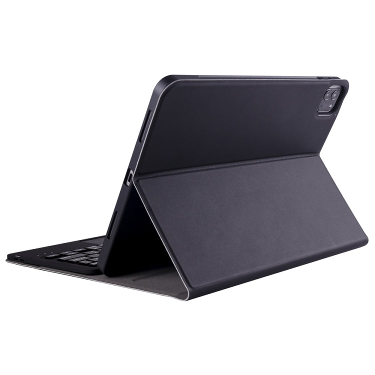 A098B-A Ốp bảo vệ bàn phím Bluetooth ABS siêu mỏng tháo rời + TPU cho iPad Air 11 2024 / 2025 / Air 4 10.9 inch 2020, có giá đỡ & khe cắm bút & cảm ứng, A098B-A