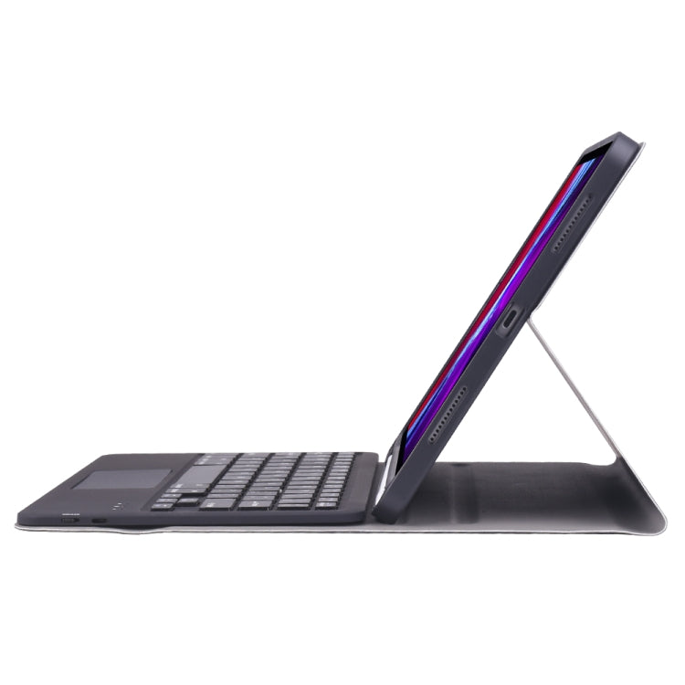 A098B-A Ốp bảo vệ bàn phím Bluetooth ABS siêu mỏng tháo rời + TPU cho iPad Air 11 2024 / 2025 / Air 4 10.9 inch 2020, có giá đỡ & khe cắm bút & cảm ứng, A098B-A