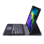 A098B-A Ốp bảo vệ bàn phím Bluetooth ABS siêu mỏng tháo rời + TPU cho iPad Air 11 2024 / 2025 / Air 4 10.9 inch 2020, có giá đỡ & khe cắm bút & cảm ứng, A098B-A