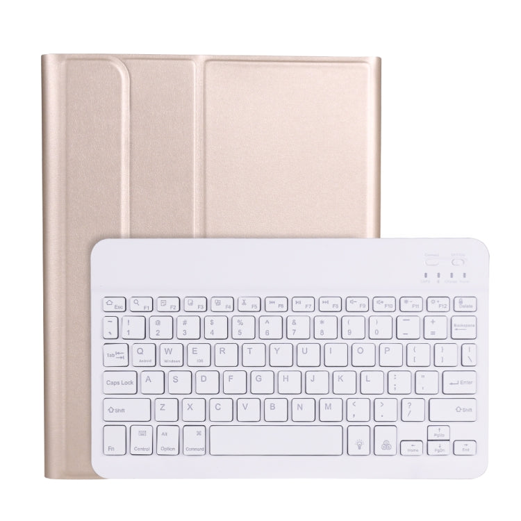 A098BS Ốp bảo vệ bàn phím Bluetooth có đèn nền siêu mỏng tháo rời cho iPad Air 11 2024 / 2025 / Air 4 10.9 inch 2020, có giá đỡ & khe cắm bút, A098BS