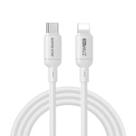 Cáp dữ liệu silicone DUX DUCIS SILI Series 27W Type-C sang 8 Pin, dài 1m, Type-C sang 8 Pin