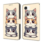 Ốp lưng điện thoại da thuần chay sơn giống pha lê, dành cho iPhone 17e / 16e, iPhone 17 Pro Max, iPhone 17 Pro, iPhone 17